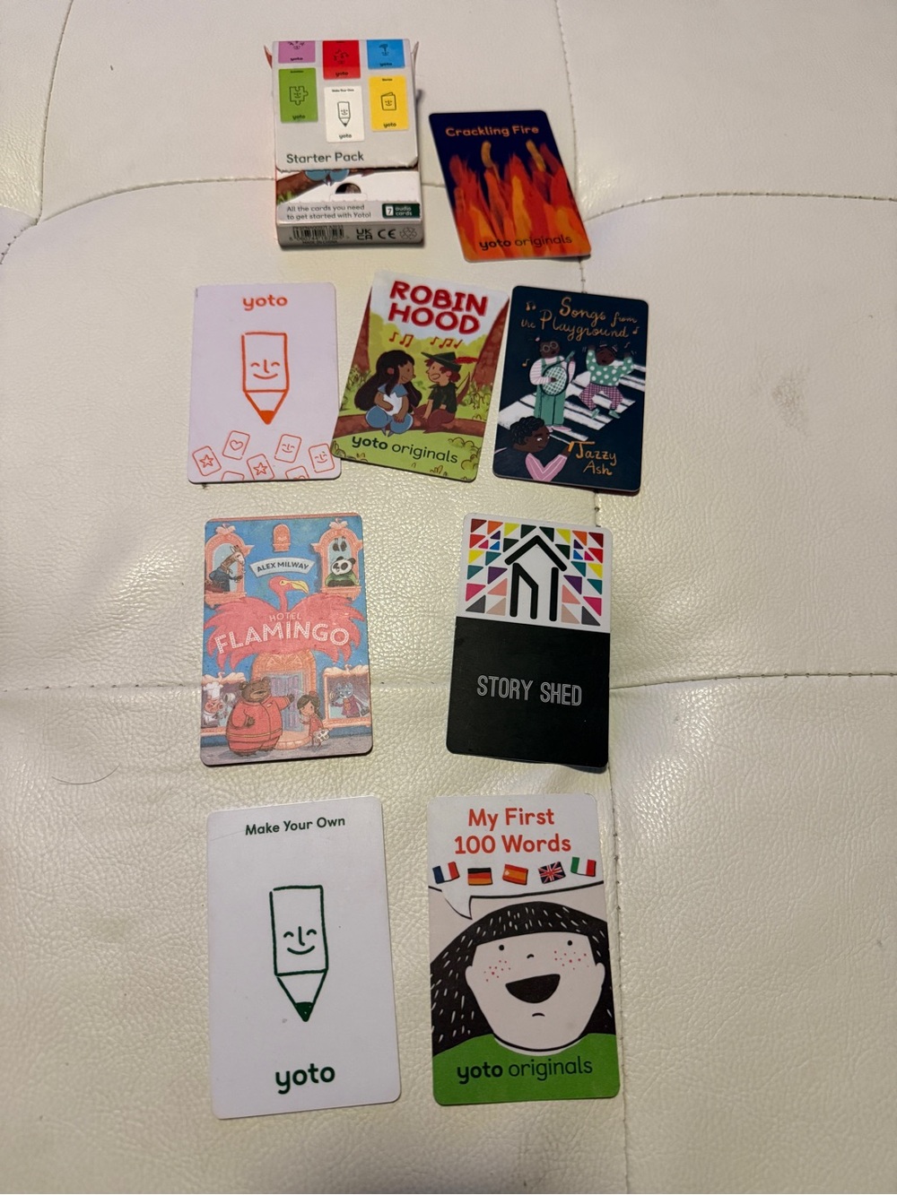 Yoto Starter Pack & Story Cards - White